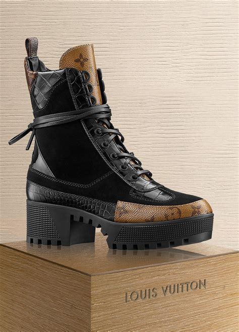 louis vuitton boots laureate dupe|laureate louis vuitton boots outfit.